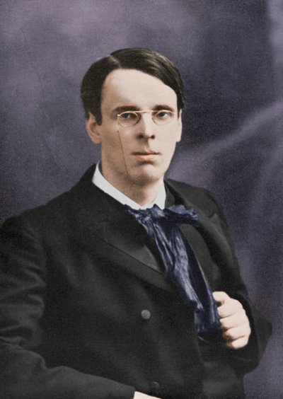 William Butler Yeats, Irish poet and playwright by Unbekannt