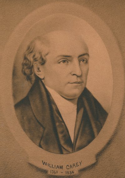 William Carey, British missionary and Baptist minister by Unbekannt