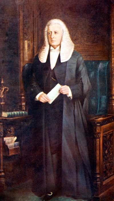 William Court Gully, Speaker of the House of Commons, c1905 by Unbekannt