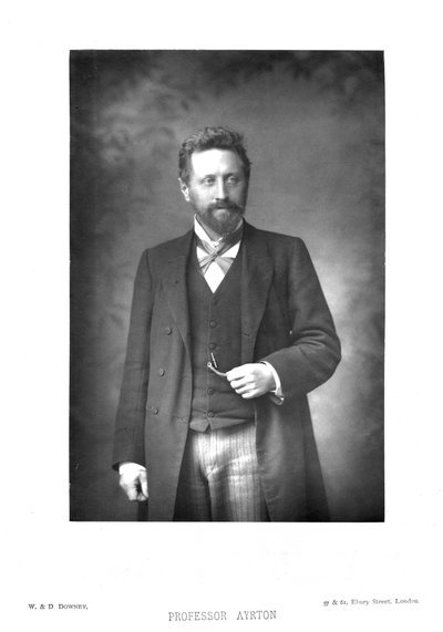 William Edward Ayrton, British physicist, electrical engineer and inventor by Unbekannt