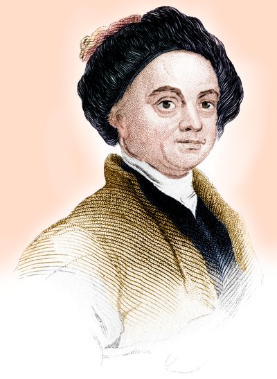 William Hogarth, 18th century English painter, printmaker, satirist and cartoonist, c1850 by Unbekannt