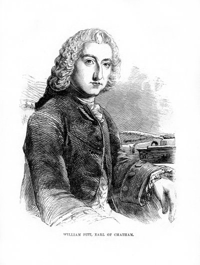William Pitt, 1st Earl of Chatham, British Whig statesman by Unbekannt