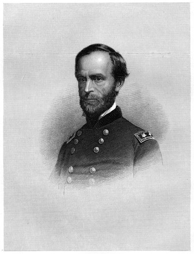 William Tecumseh Sherman, American soldier, businessman, educator, and author by Unbekannt