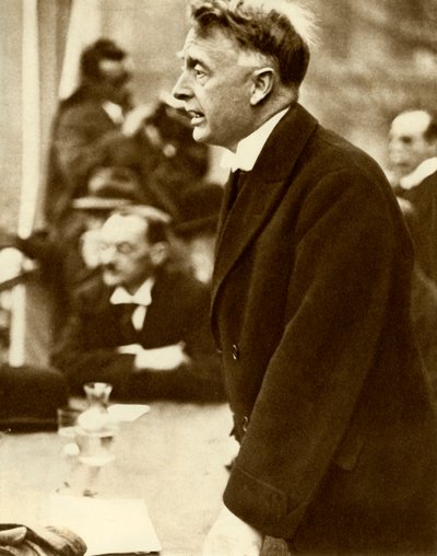 William Thomas Cosgrave Making a Speech, Dublin, Ireland, 1922, 1935 by Unbekannt