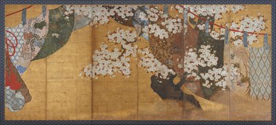 Wind-Screen and Cherry Tree by Unbekannt