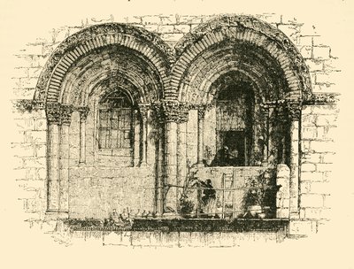 Windows of the Church of the Holy Sepulchre, Jerusalem by Unbekannt