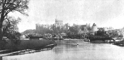 Windsor Castle at the Time of Victoria by Unbekannt