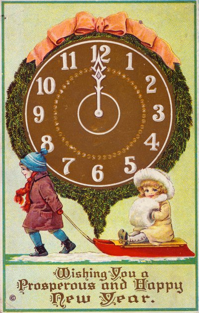 Wishing You a Prosperous and Happy New Year by Unbekannt