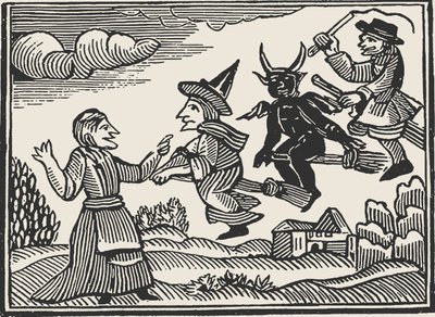 Witches, from The Invisible World by Cotton Mather by Unbekannt