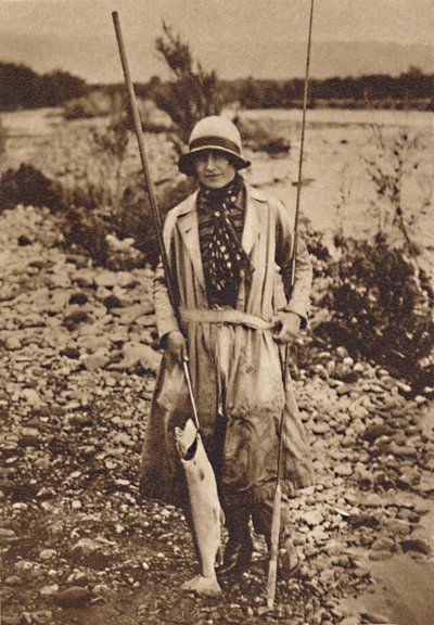 With a catch at Tokanu, New Zealand, c1927 by Unbekannt