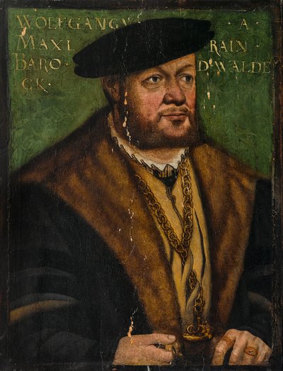 Wolf von Maxlrain, Freiherr of Waldeck, ca. 1530 by Unbekannt