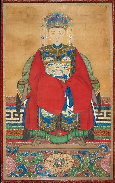 Woman dressed as wife of an official by Unbekannt