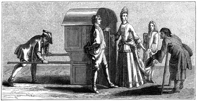 Woman in Costume of the Time of Louis XIV by Unbekannt