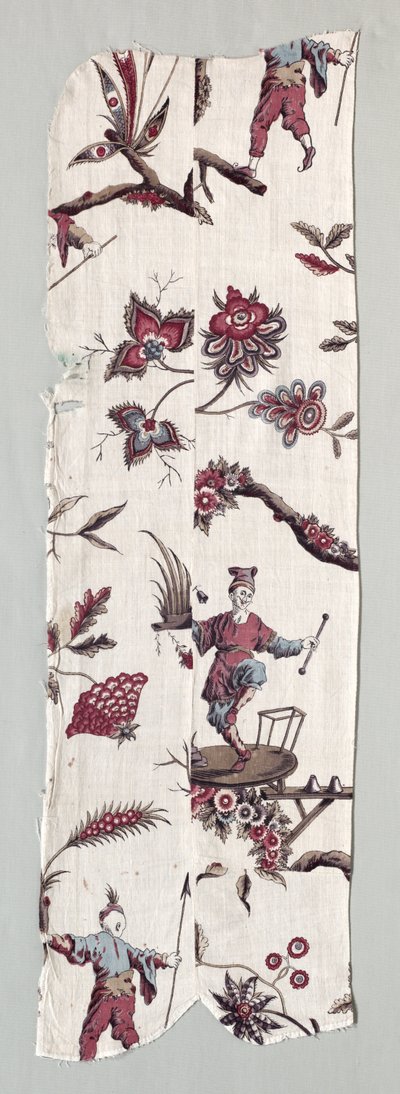 Woodblock Printed Textile Fragments by Unbekannt