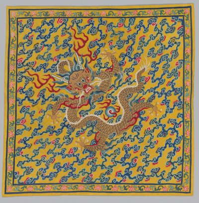 Wrapper for the Tapestry Scroll Mingling of Clear and Muddy Water, 1736-95 by Unbekannt
