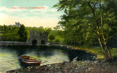 Wray Castle, Claife, Lancashire by Unbekannt