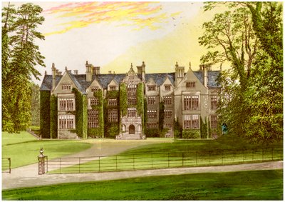 Wroxton Abbey, Oxfordshire, home of the North family, c1880 by Unbekannt