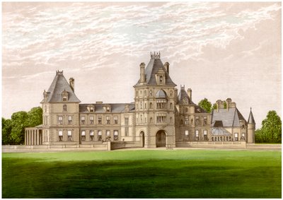 Wynnstay, Denbighshire, Wales, Home of Baronet Williams-Wynn, c1880 by Unbekannt