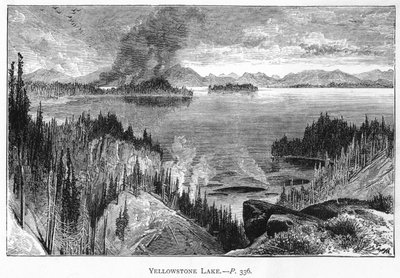 Yellowstone Lake by Unbekannt