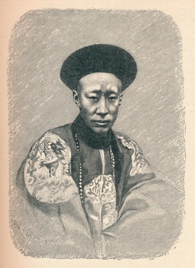 Yi Sin, Prince Kung, c. 1895 by Unbekannt
