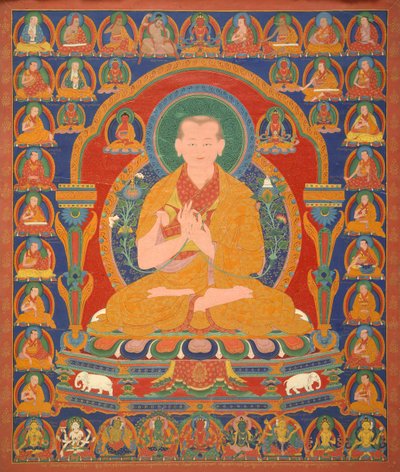 Yong Zin Khon Shogpel: Seventh Abbot of Ngor Monastary, 16th century by Unbekannt