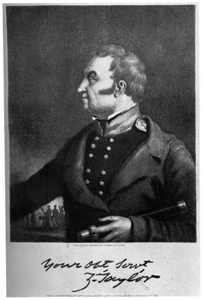 Zachary Taylor, American military leader and politician, c. 1846, 1908 by Unbekannt