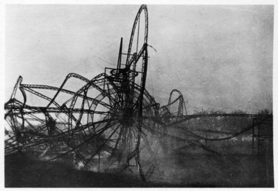 Zeppelin LZ4 After the Echterdingen Disaster, Germany by Unbekannt