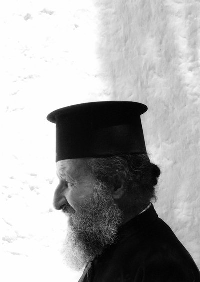 Priest of the Orthodox Church in Crete, 1985 by Unbekannt