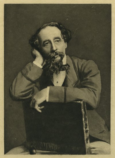 Charles Dickens, Portrait after Photograph by Herbert Watkins by Unbekannt Unbekannt