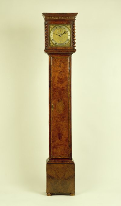 Charles II walnut long-case clock, by Charles Gretton by Unbekannt Unbekannt