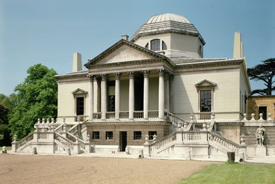 Chiswick House, Exterior View of the East, London, UK by Unbekannt Unbekannt