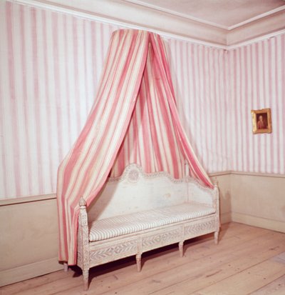 Collapsible Bed in the Home of Carl Linnaeus, Hammarby, Uppsala, Sweden by Unbekannt Unbekannt