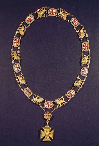 Collar of Honour, Gold and Enamel, Presented to the Duke of Wellington (1769-1852), by George IV, c.1825 by Unbekannt Unbekannt