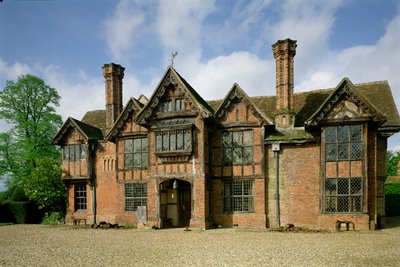 Dorney Court dating originally from c.1500, English School, Dorney, near Windsor, Berkshire, UK by Unbekannt Unbekannt