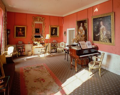 Drumlanrig Castle: parlour showing a portrait of Lady Jane Douglas by Unbekannt Unbekannt