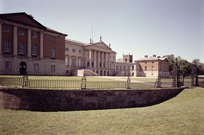 Exterior of south front, Kedleston Hall, Derbyshire, built 1759-65 by Unbekannt Unbekannt