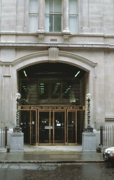 Exterior of the Royal Society of Medicine, Wimpole St, London W1 by Unbekannt Unbekannt