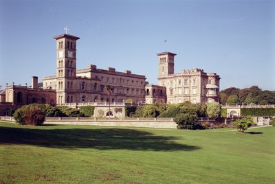 Exterior view, Osborne House, Isle of Wight by Unbekannt Unbekannt