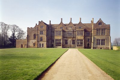 Exterior View of Broughton Castle, Oxfordshire by Unbekannt Unbekannt