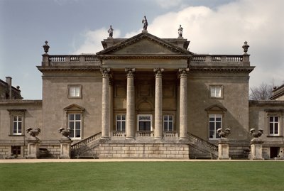Exterior View of Central Part of House, Stourhead, Wiltshire by Unbekannt Unbekannt