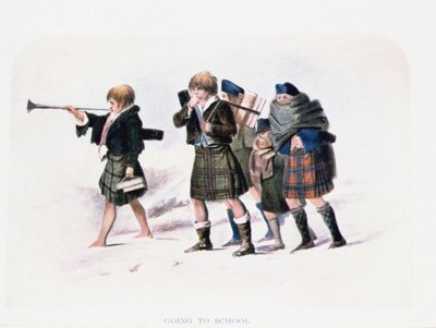 Going To School by Unbekannt Unbekannt