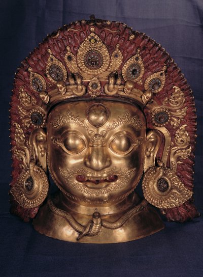 Head of Bhairava by Unbekannt Unbekannt