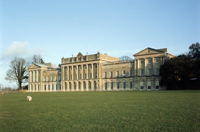 Heveningham Hall, View of the exterior, built c.1778 by Robert Taylor, Suffolk, UK by Unbekannt Unbekannt