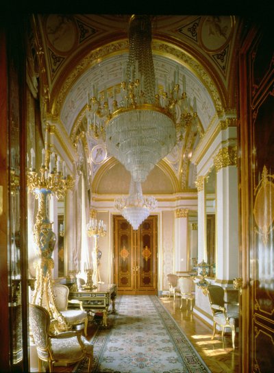 Interior of the Private Apartments of the Great Kremlin Palace by Unbekannt Unbekannt