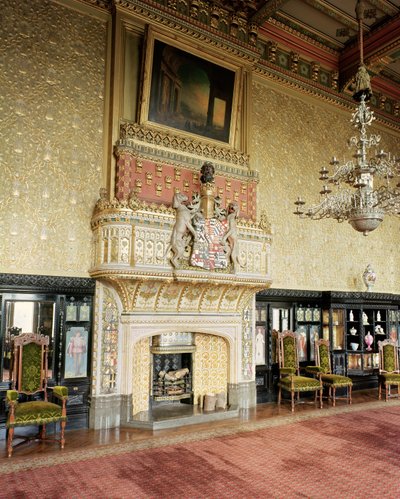 Interior of the Venetian Drawing Room, Carlton Towers, Yorkshire by Unbekannt Unbekannt