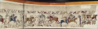 King Harold is Killed and the English Turn in Flight by Unbekannt Unbekannt