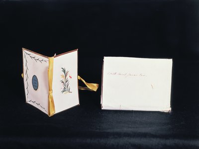 Needlecase made by Jane Austen, late 18th century by Unbekannt Unbekannt