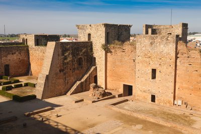 Niebla, Huelva Province, Andalusia, southern Spain. The Castle of the Guzmans by Unbekannt Unbekannt