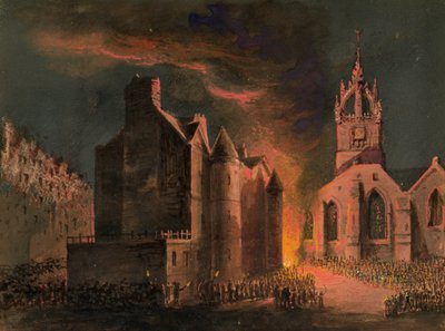 Porteous Mob, 8th September, 1736 by Unbekannt Unbekannt