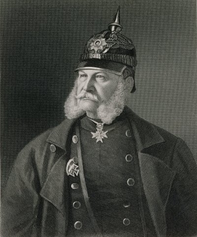 Portrait of William I, King of Prussia and Emperor of Germany by Unbekannt Unbekannt
